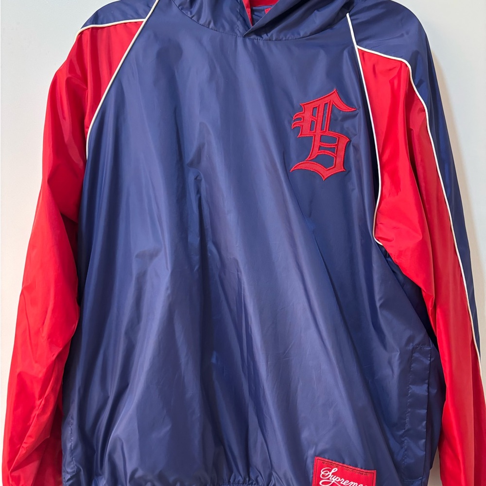 Supreme Blue and Red Windbreaker